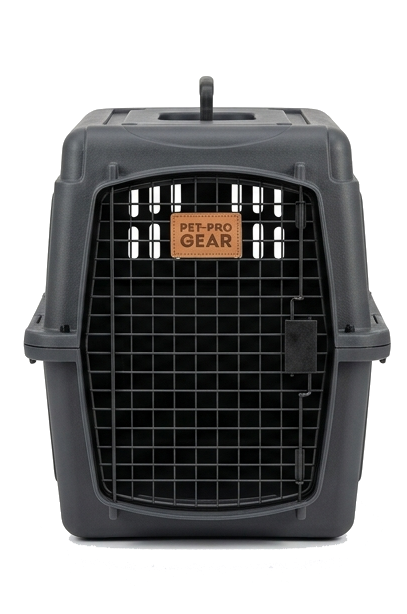 Heavy-Duty Plastic Pet Travel Carrier Cage